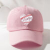 Wholesale Love Cotton Baseball Caps