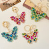 O1CN01pJGiXq2A5D8yNNmov_1874418151-0-cib Wholesale Zinc Alloy Crystal Full Diamond Butterfly Keychain