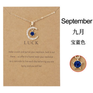 Sep. September blue gem