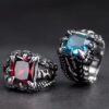 Wholesale Alloy Men's Open Ring Vintage Dragon Claw Ring