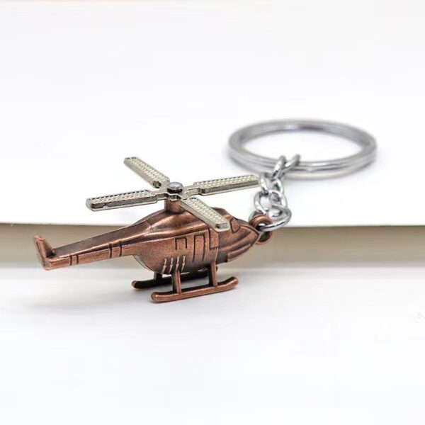 Wholesale of Zinc Alloy Keychains for Vertical Helicopters