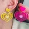 O1CN01pNyGDG1T3MGSz7VuE_2677772326-0-cib Wholesale Valentine's Day Heart Acrylic Earrings