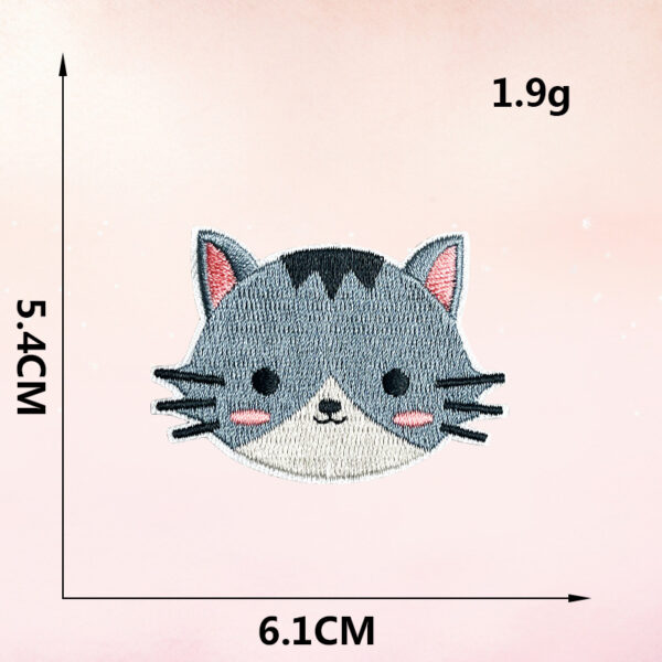 Wholesale Cartoon Embroidery Plush Clothes Patch Hat DIY Decorative Embroidery Cloth Patch FS