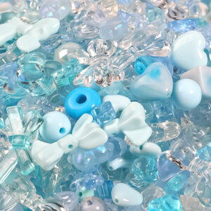 Blue / About 500 g/bag (mixed at random)