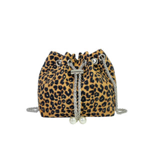 Yellow leopard print
