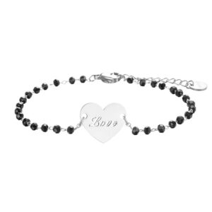 Hollow peach heart white)