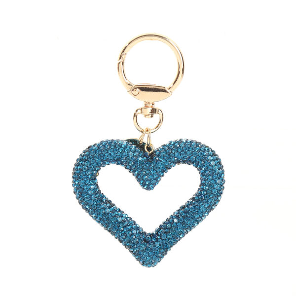 O1CN01pXCtfr2GKDuusohAG_2208315888996-0-cib Wholesale Hollow Diamond Heart Key Chain