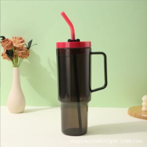 Black Cup with Red Cover / 40oz