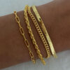 Wholesale Stainless Steel Exquisite Bead Chain Bracelets