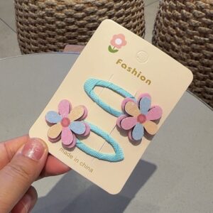 Six-petal flower (pair)