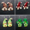 O1CN01pcjLnE26rWU7M2AId_2209785017715-0-cib Wholesale Christmas Double Sided Printing Hat Gnome Acrylic Earrings