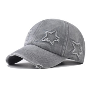 Five-pointed star Gray / Adjustable