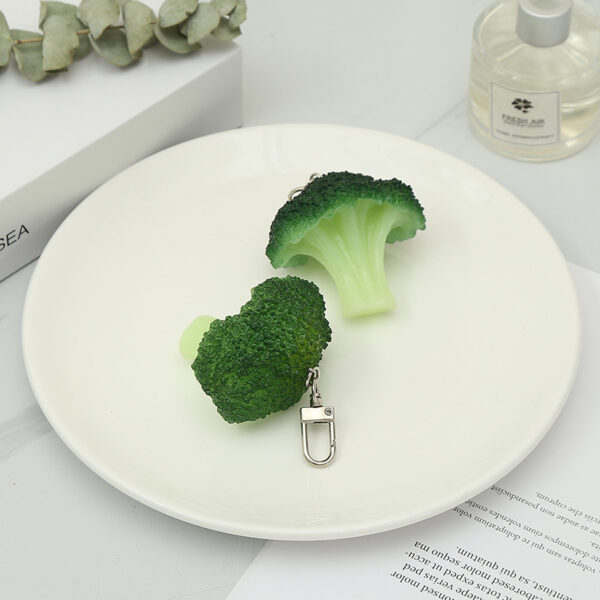 O1CN01peLq3Z1c3enxvSfSz_2212435263545-0-cib Wholesale PVC Imitation Broccoli Creative Keychain