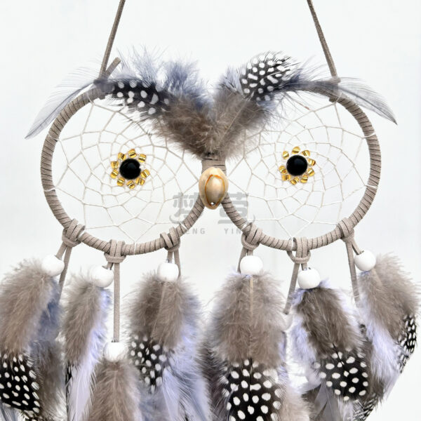 Wholesale Wisdom Bird Owl Dream Catcher Decoration