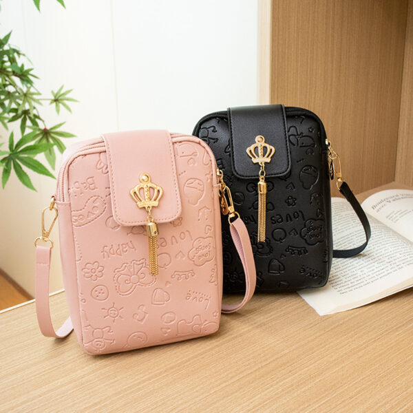 Wholesale PU Crown Crossbody Bag