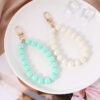 Wholesale Acrylic Colorful Beaded Keychain