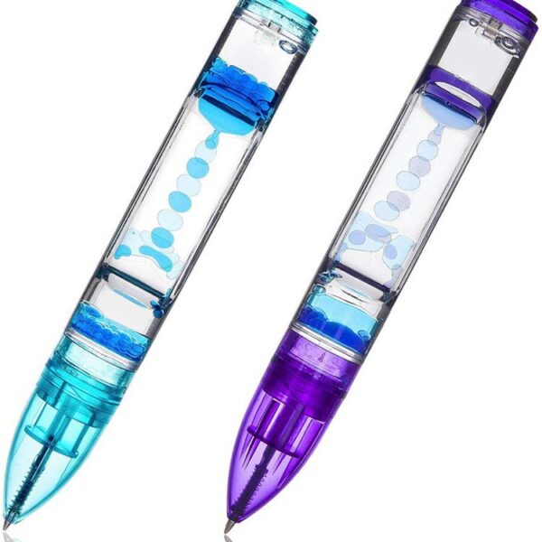 O1CN01pi9Z5U1hByGHC3IMg_2214968874240-0-cib Wholesale Acrylic Color Liquid Hourglass Stress Relief Pen