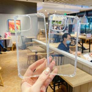 Four-corner airbag anti-fall shell (large hole soft shell) / iPhone 17