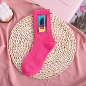 Cactus-deep pink / Free size