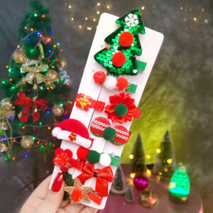 4# sequined Christmas tree 10-piece set