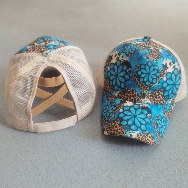 Wholesale Aztec Cotton Tie Dye Cross Baseball Caps