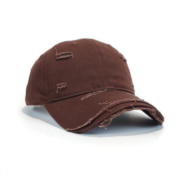 O1CN01puTfGD1K1DquEWLvI_2212784831103-0-cib Wholesale Cotton Polyester Casual Ripped Hole Baseball Cap