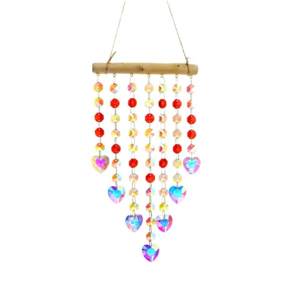 Wholesale Sun Catcher Irregular Wood Stick Fantasy Crystal Wind Chime Pendant