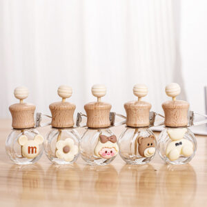 Wholesale Air Vent Glass Perfume Bottle