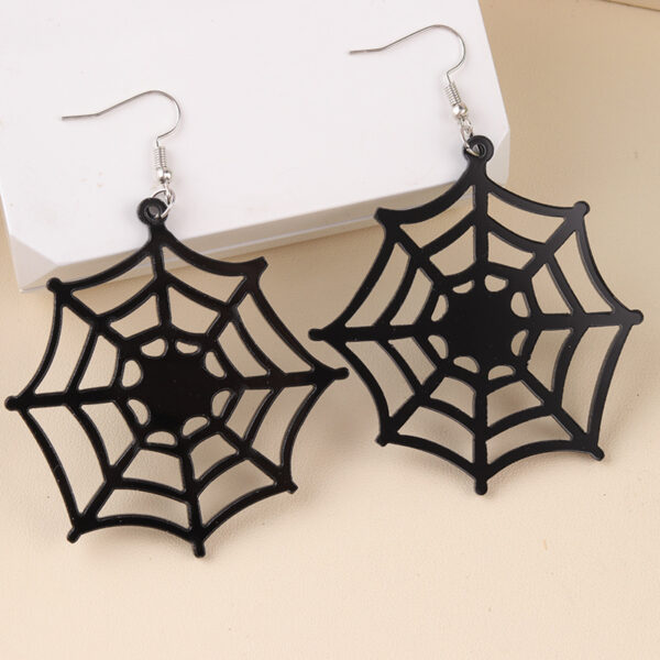 O1CN01px6cso1T3ME5PHCt4_2677772326-0-cib Wholesale Halloween Horror Spider Ghost Acrylic Earrings