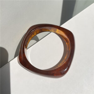 Square tortoise shell color 1 inner diameter about 6.7cm