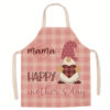 Wholesale Mother's Day Printed Apron Anti-Stain Linen Apron Home