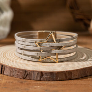 25120505 - light beige / Leather