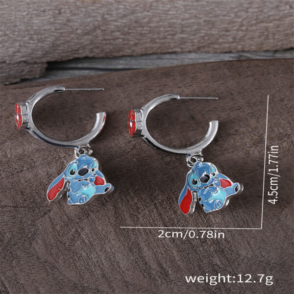 Wholesale Personality Cartoon Character Flower Earrings