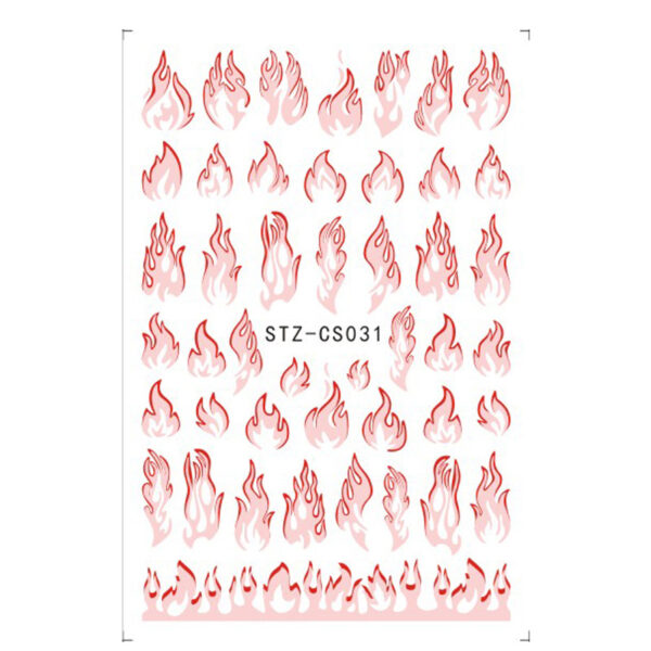 O1CN01q0Crq11klBI7orsDm_4076854723-0-cib Wholesale Graffiti Flame Nail Art Stickers