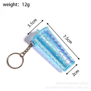 Blue dragon scale cup single circle / 2