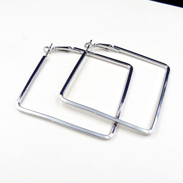 Wholesale Geometric Rhombus Alloy Earrings