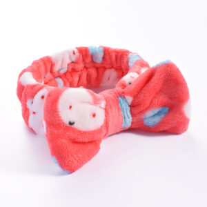 29 # Red rabbit (bow headband)