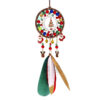 Wholesale Santa Claus Feather Dream Catcher Pendant