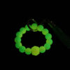 Wholesale Luminous Color Silicone Beaded Tassel Wrist Keychain