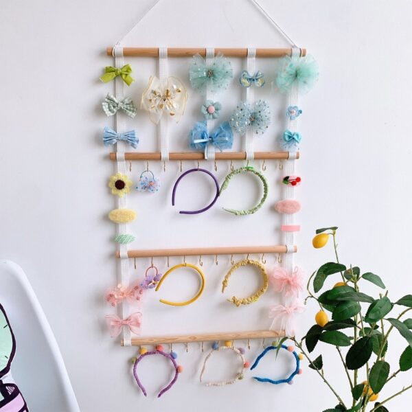 Wholesale Wooden Barrette Display Stand