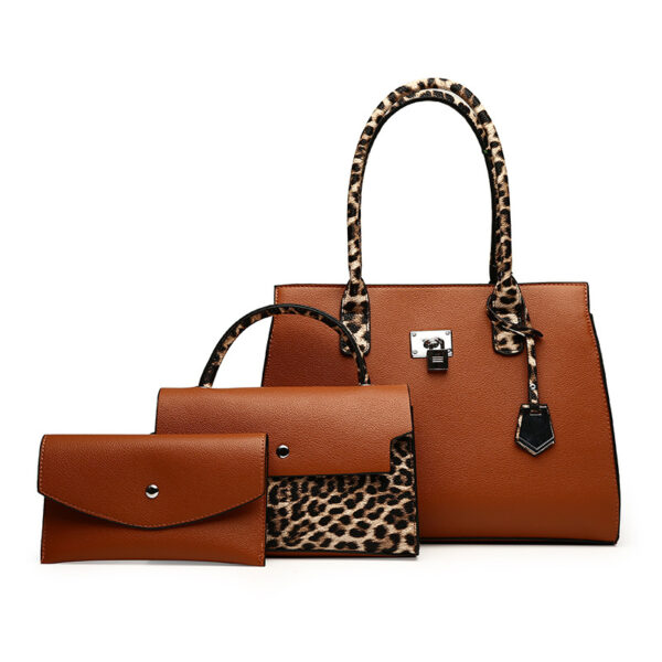 O1CN01q2rKc61Gix6bWSlnp_2214565660657-0-cib Wholesale PU Leopard Print Handbag Mother Bag Set