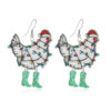 O1CN01q4JwfU21msSNVj04D_1121057028-0-cib Wholesale Christmas Exaggerated Christmas Hat Animal Acrylic Earrings