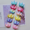 Wholesale 12 Piece Sequin Love Star Crown Hairpin Set