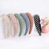 Wholesale Diamond-encrusted Wide-brimmed Headband