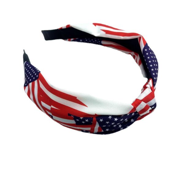 Wholesale New American Flag Independence Day Headband Fabric Knotted Creative Headband