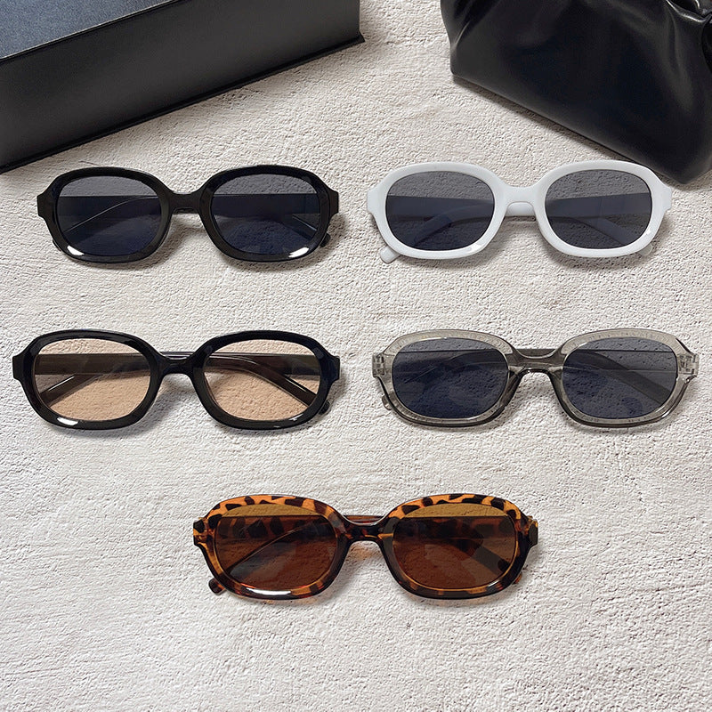Wholesale Vintage Brown Small Frame Sunglasses AC