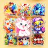 O1CN01q9UYJX1eFgg7a0jZj_2214294593842-0-cib-2 Wholesale 10cm Popular Creative Cartoon DIY Acrylic Pen Holder OLY Exclusive