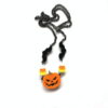 Wholesale Gothic Bat Pumpkin Candy Pendant Acrylic Necklace