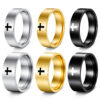 Wholesale Cross Stainless Steel Ring
