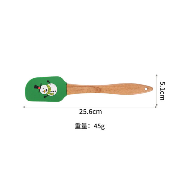 Wholesale Butter Spatula Christmas Series Kitchen Silicone Spatula